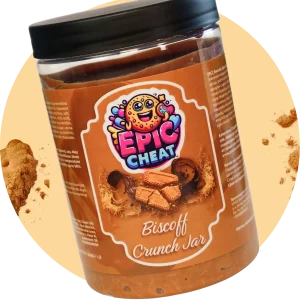 Biscoff Crunch Jar – Карамелизиран бисквитен крем с кадайф и млечен шоколад